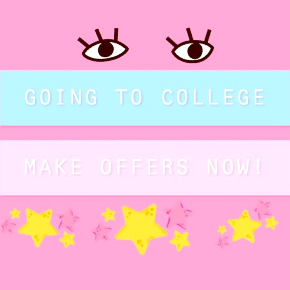 College Closet Clear out